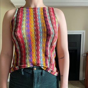 Aldomartins 70s inspired tank top